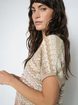 MMSHANI ZIG-ZAG KNIT