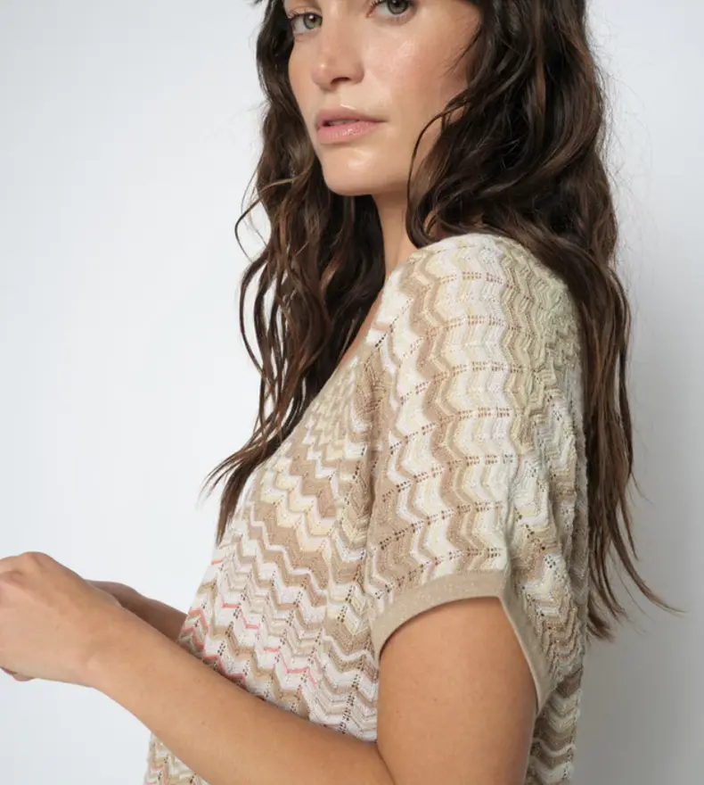 MMSHANI ZIG-ZAG KNIT