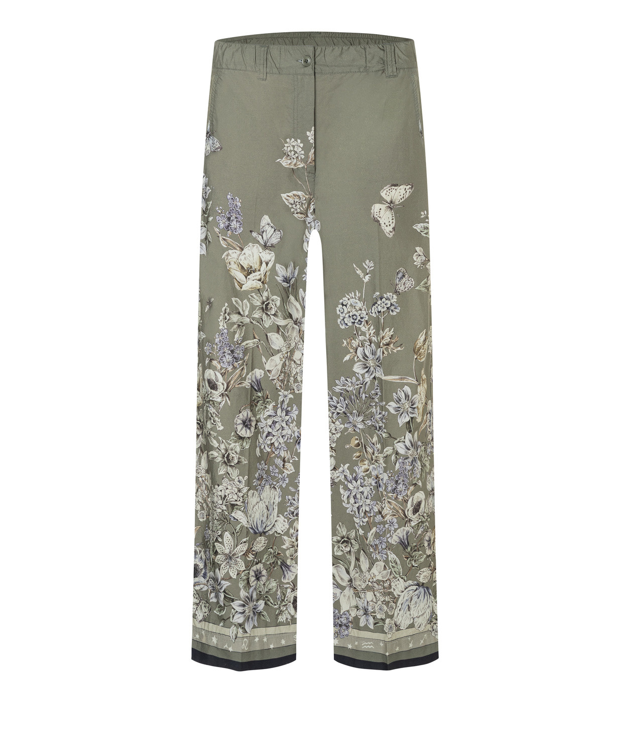 CAMBIO】Denim Jacquard Jogger Pants /S Frank & Eileen JAMESON 
