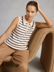 CANDICE STRIPE VEST
