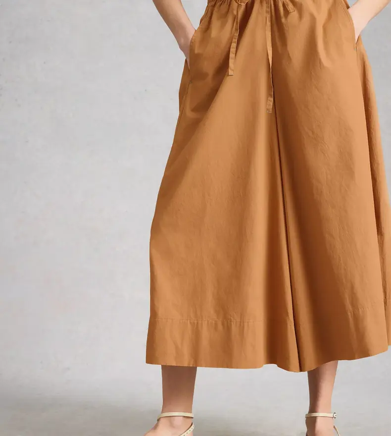LAURYN WIDE LEG CROP TROUSERS