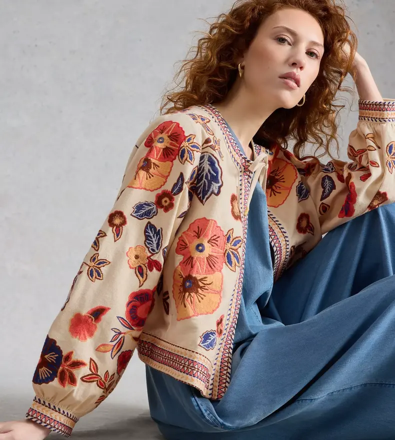 JOLIE EMBROIDERED JACKET