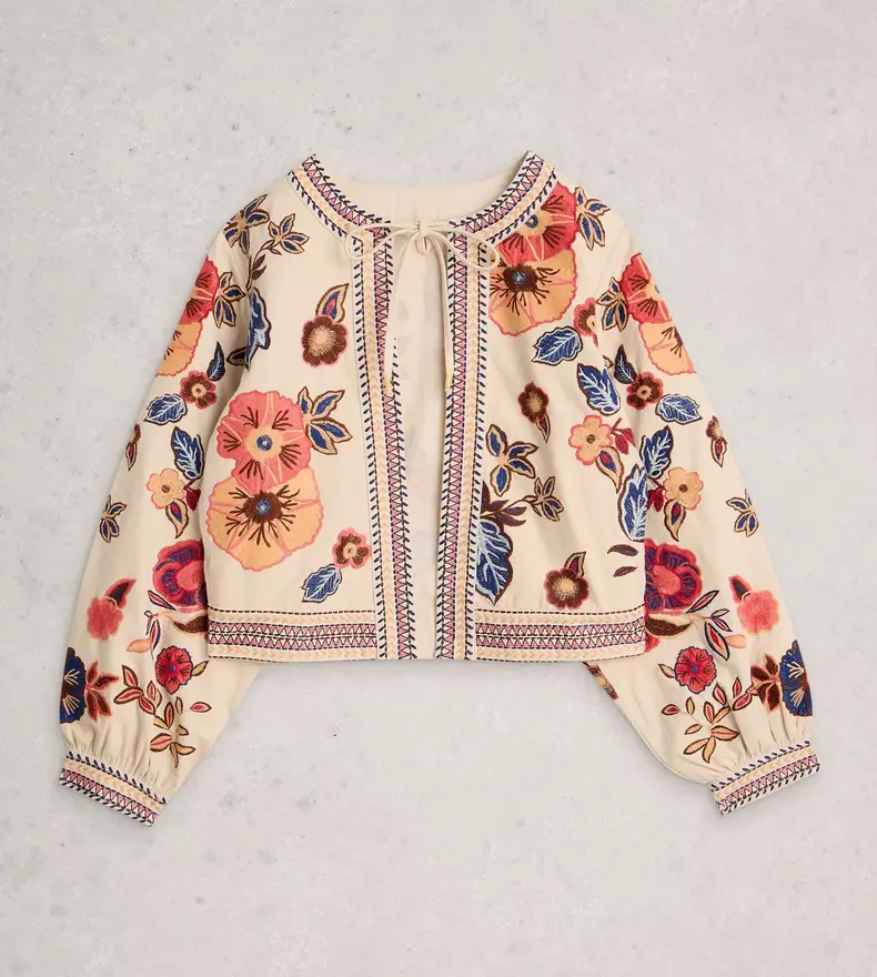 VESTE BRODÉE JOLIE