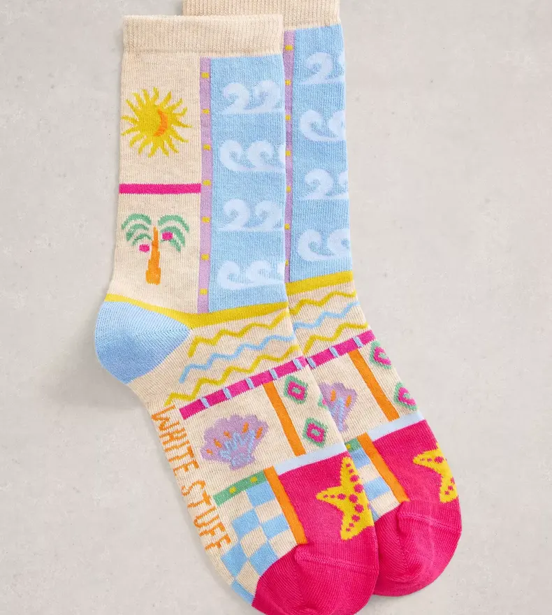 PRINT ANKLE SOCK