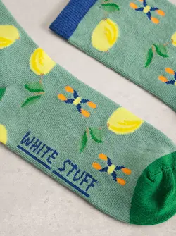 LEMON ANKLE SOCK