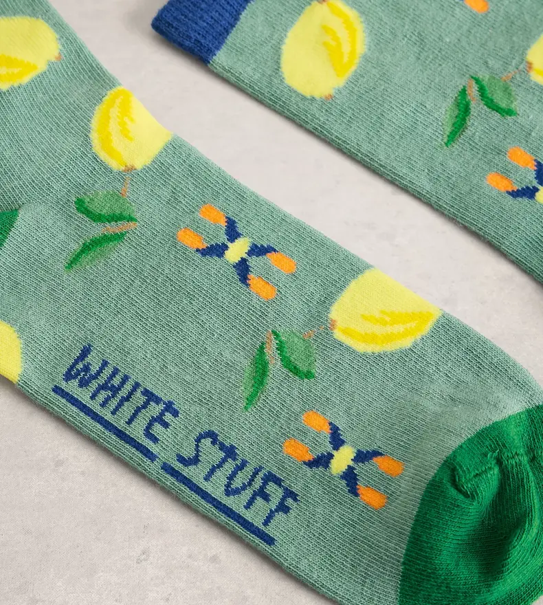 LEMON ANKLE SOCK