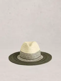 COLOUR BLOCK FEDORA