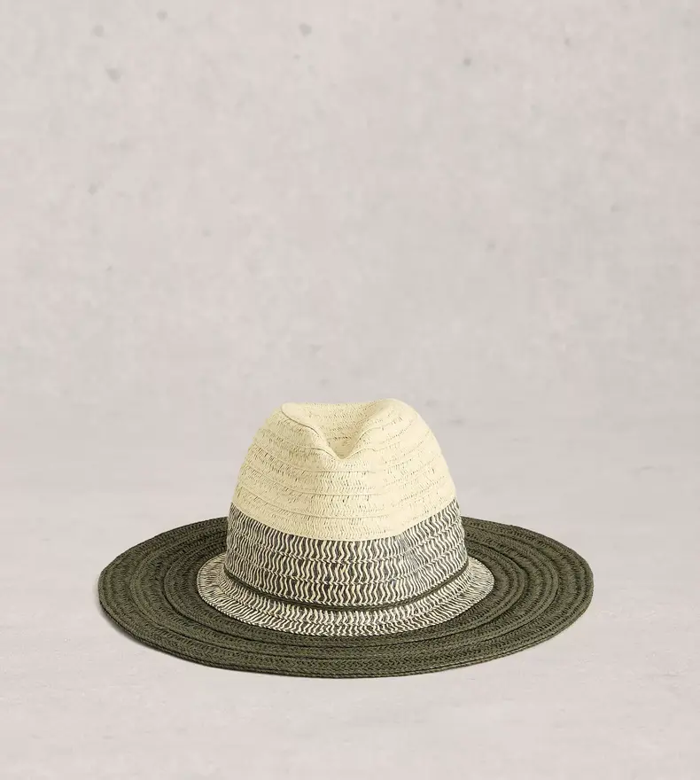 COLOUR BLOCK FEDORA