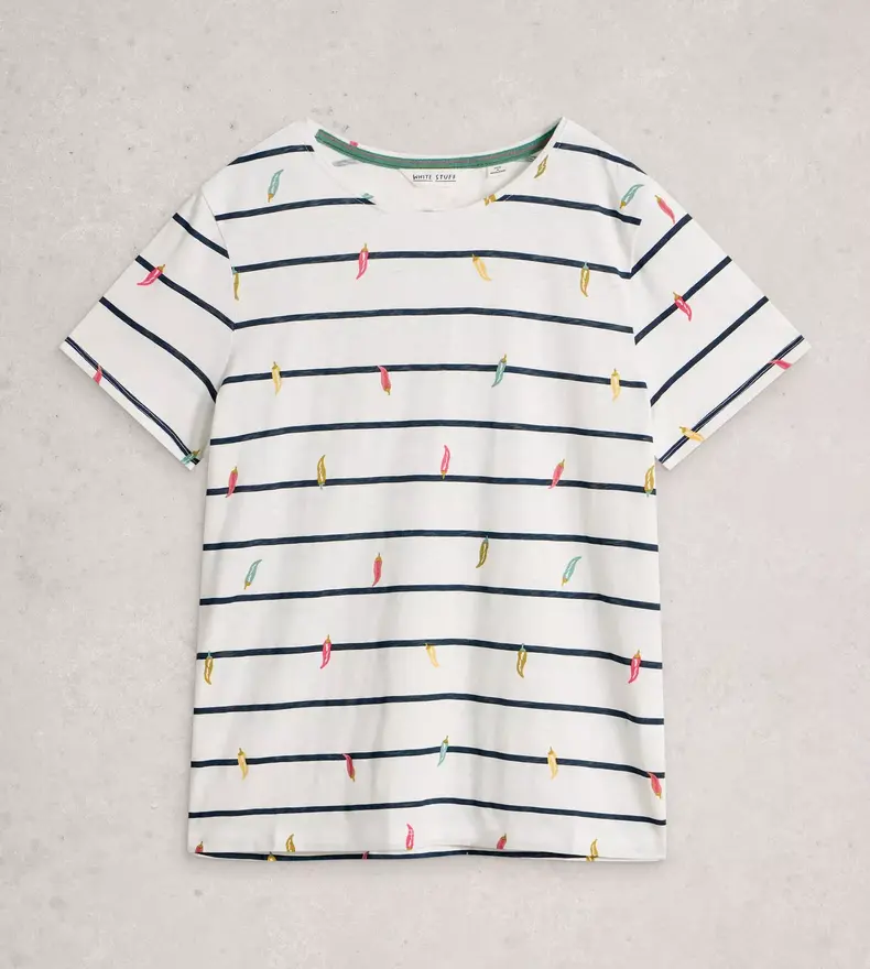 ABBIE STRIPE TEE