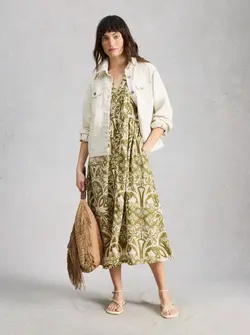 FERN LINEN DRESS