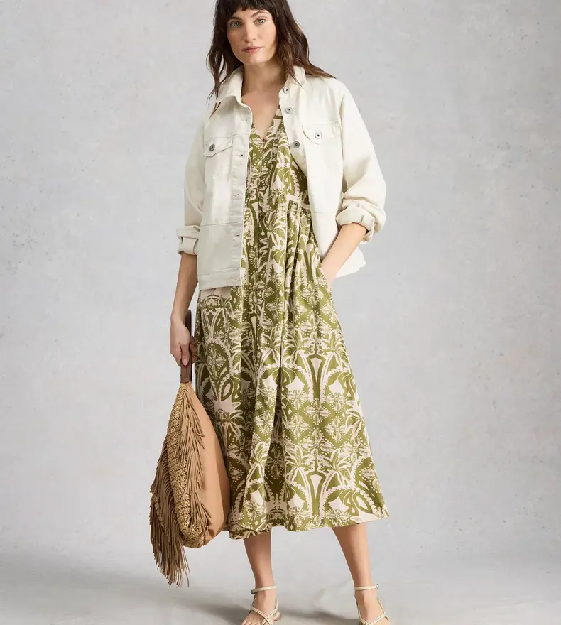 FERN LINEN DRESS