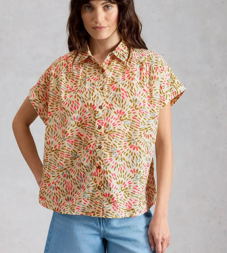 ORLA BUTTON THROUGH SHIRT