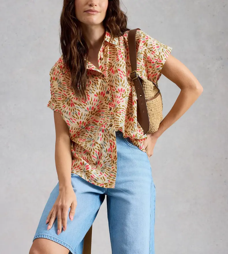 ORLA BUTTON THROUGH SHIRT