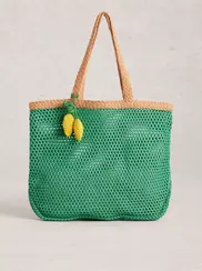 LYLA WOVEN TOTE BAG