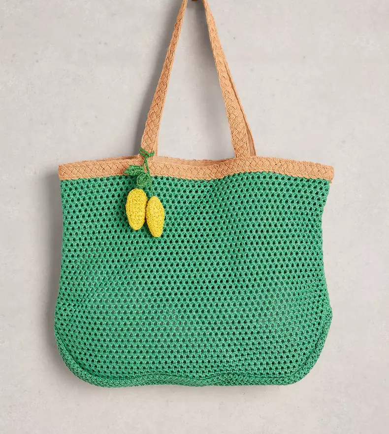 LYLA WOVEN TOTE BAG