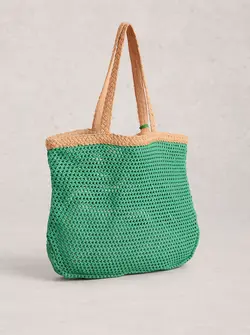 LYLA WOVEN TOTE BAG
