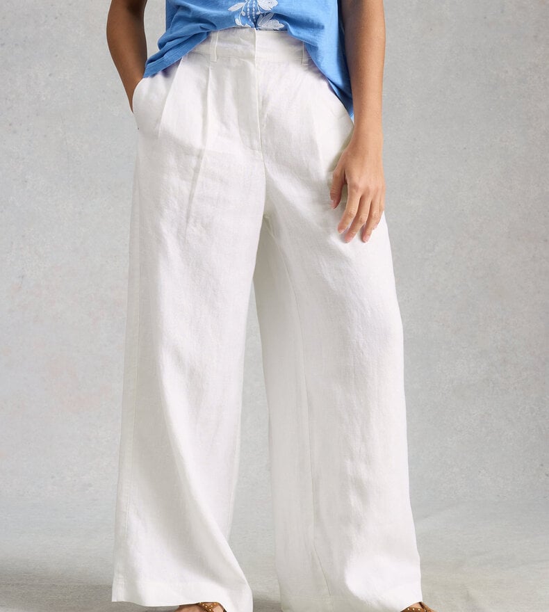 PANTALONS EN LIN SASHA