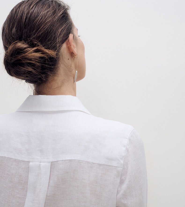 DEIA LINEN SHIRT TUNIC