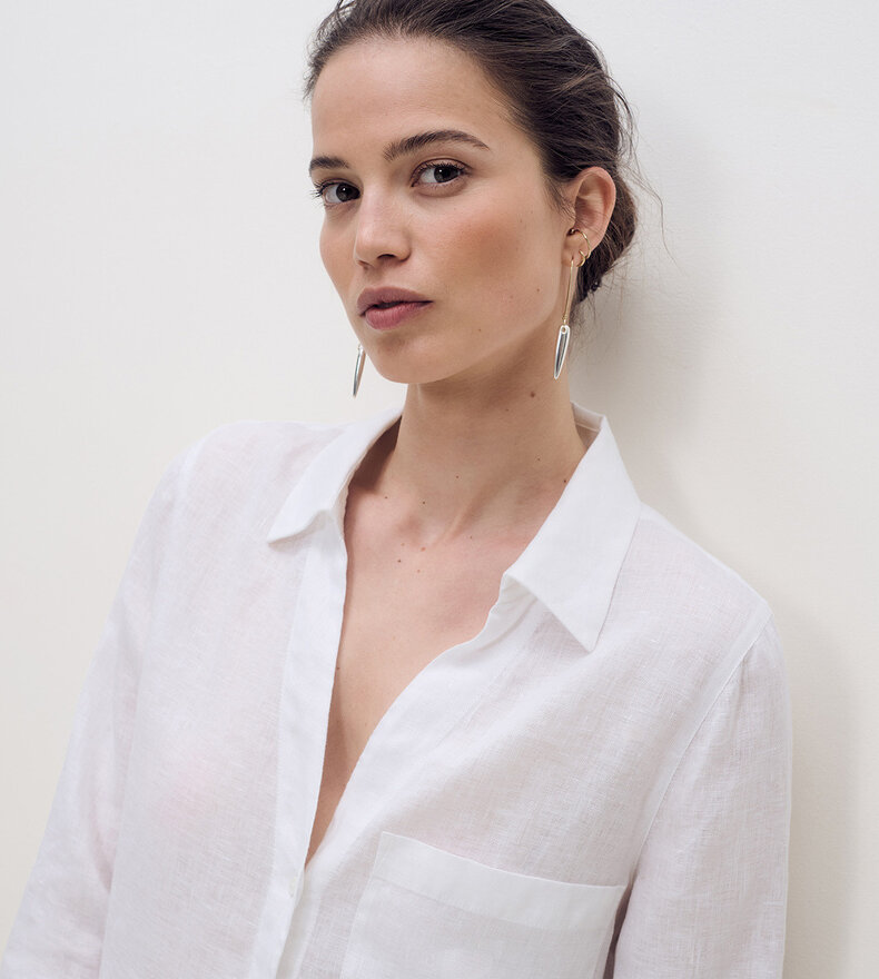 DEIA LINEN SHIRT TUNIC