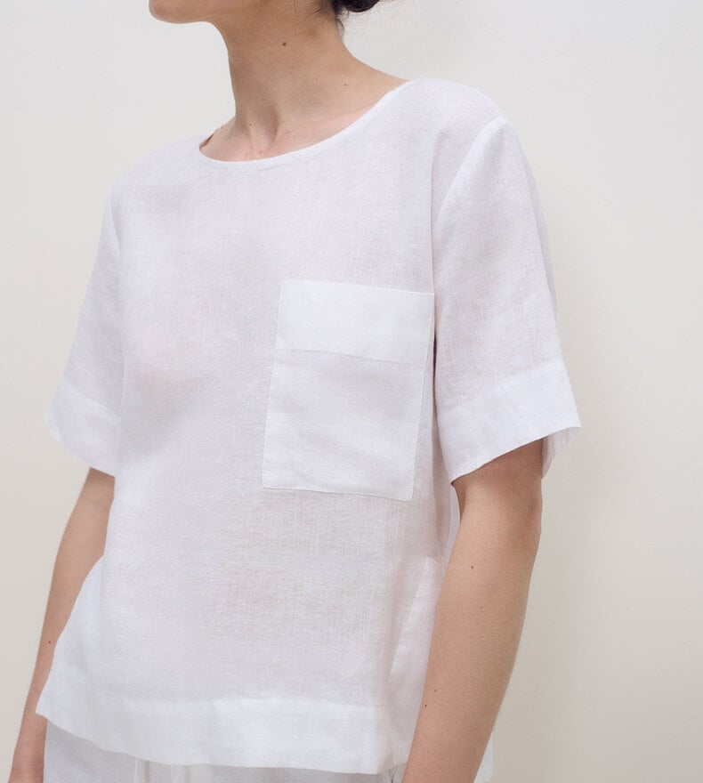 DEIA LINEN TEE