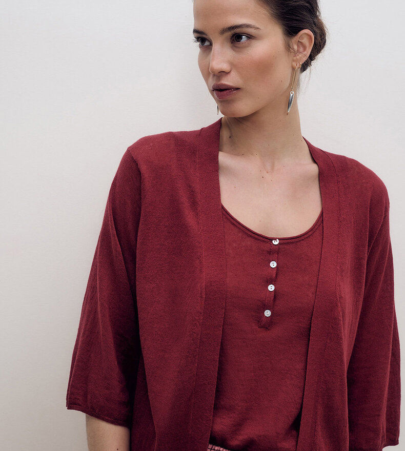 NARA LINEN CARDIGAN