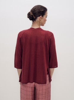CARDIGAN EN LIN NARA
