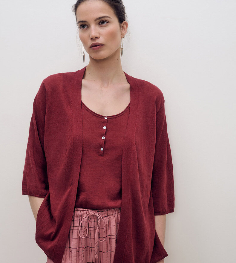 NARA LINEN CARDIGAN