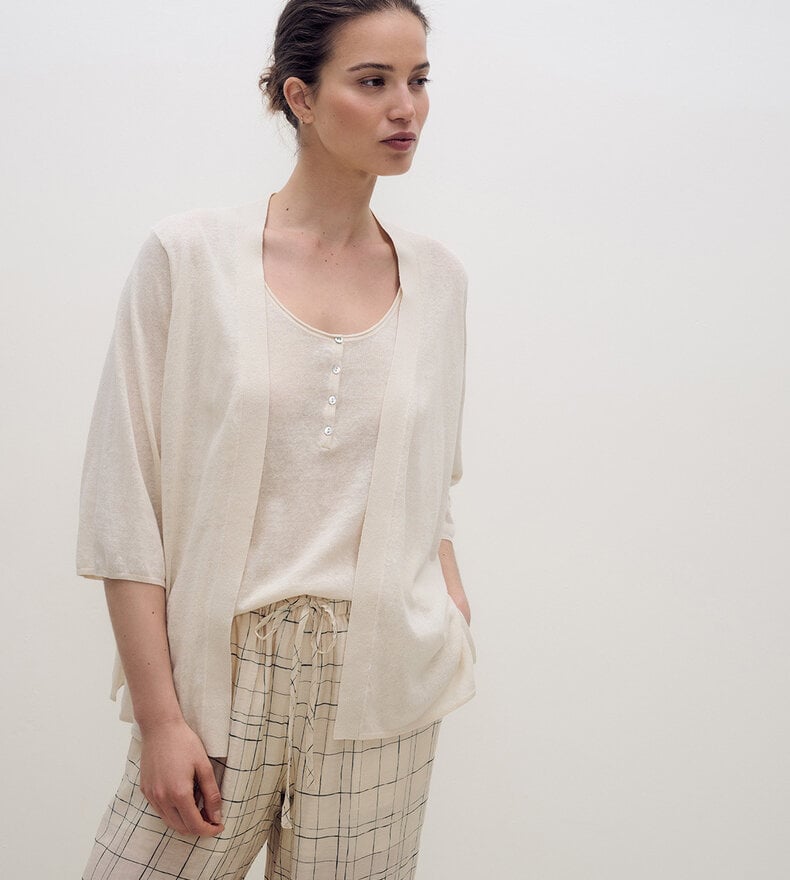 NARA LINEN CARDIGAN