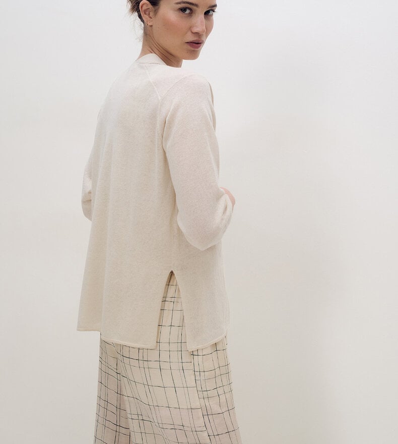 CARDIGAN EN LIN NARA