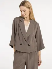 KIMONO SLEEVE BLAZER