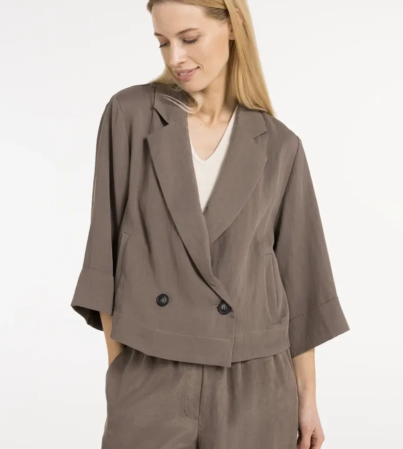 KIMONO SLEEVE BLAZER