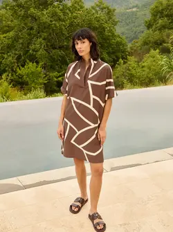 PRINTED DRESS
