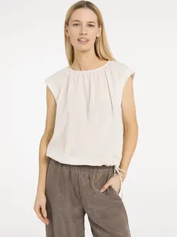 SLEEVLES BLOUSE