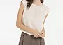 SLEEVLESS BLOUSE