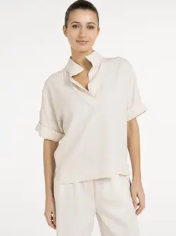 POLO COLLAR TOP
