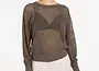 PULL RAGLAN EN MAILLE