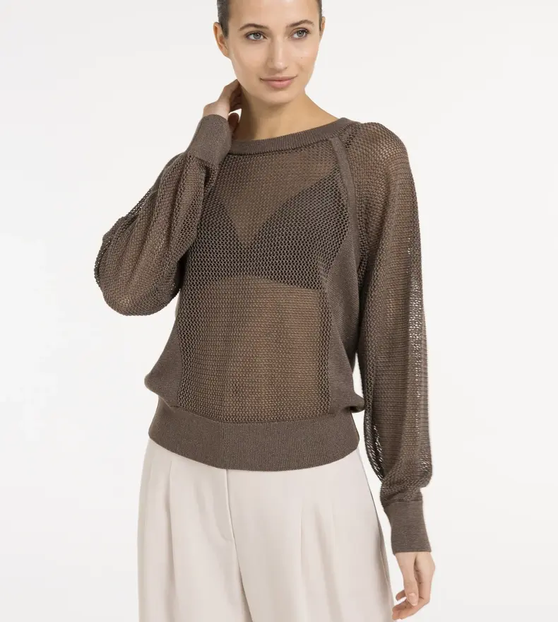 PULL RAGLAN EN MAILLE