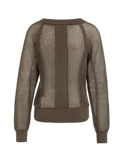 PULL RAGLAN EN MAILLE