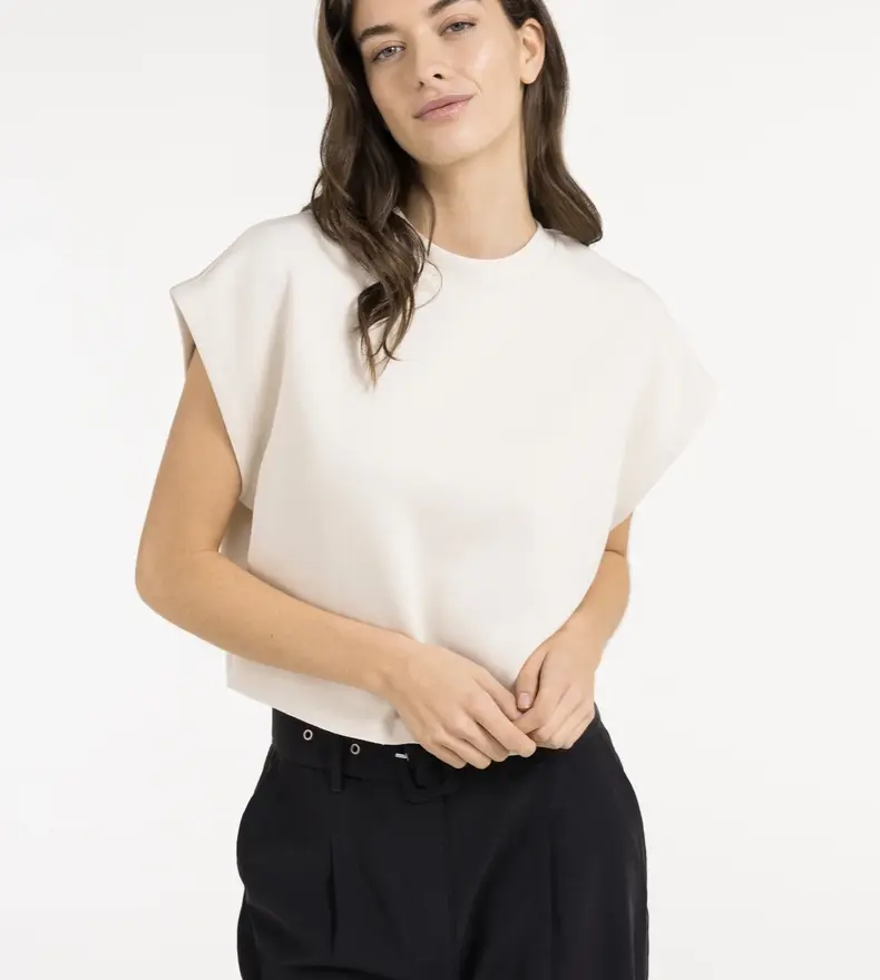 SWEAT CARRÉ SANS MANCHES
