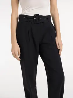 PANTALON À TAILLE HAUTE