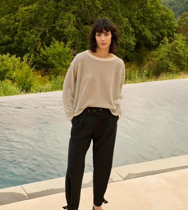 HIGHWAIST LOOSE TROUSER