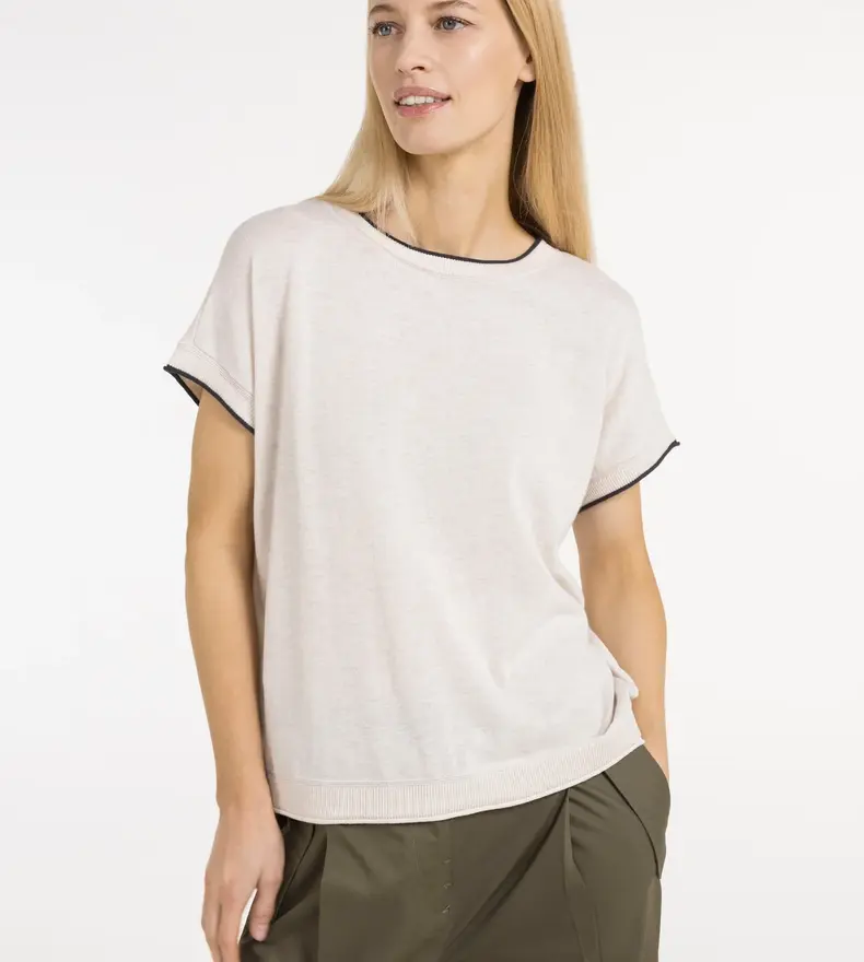 SHORTSLEEVE KNITED SWEATER