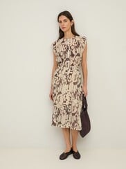 ROBE EN VISCOSE IMPRIMÉE MANILAS
