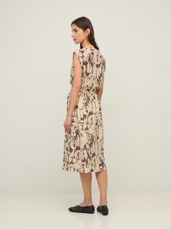 ROBE EN VISCOSE IMPRIMÉE MANILAS