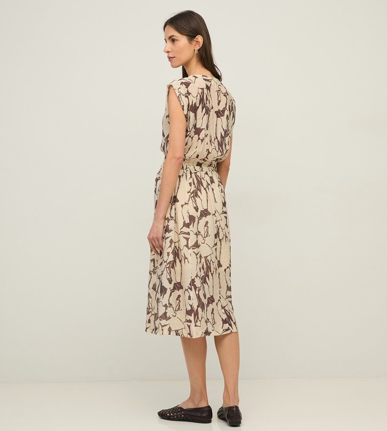 ROBE EN VISCOSE IMPRIMÉE MANILAS