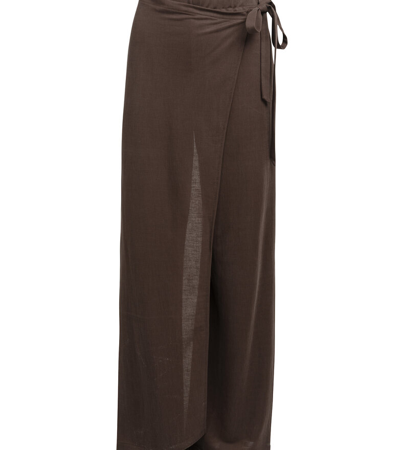 PANTALON EFFET JUPE