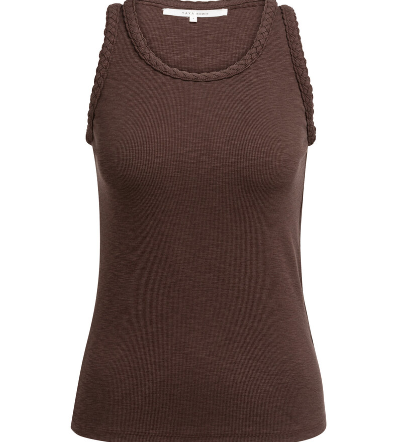 BRAIDED TRIM SINGLET