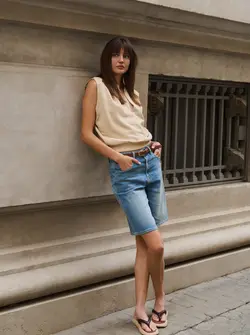 SHORTS EN DENIM