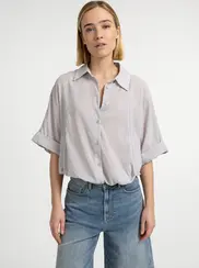 BLOUSE MANCHES LARGES