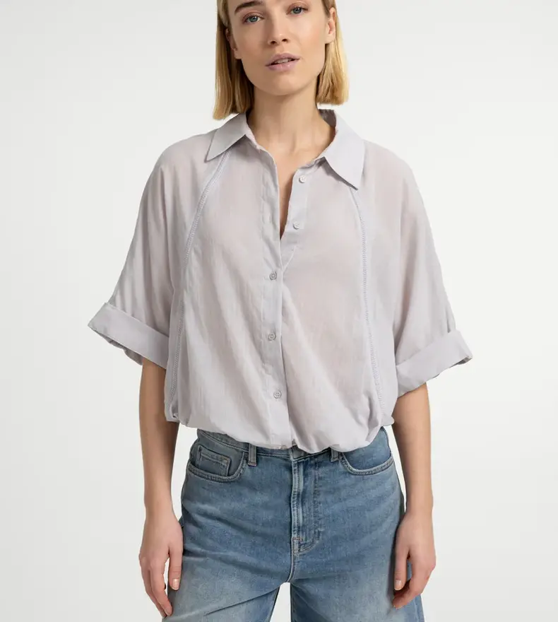 BLOUSE MANCHES LARGES
